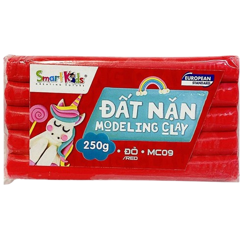Đất nặn SmartKids MC09 250g đỏ-BT