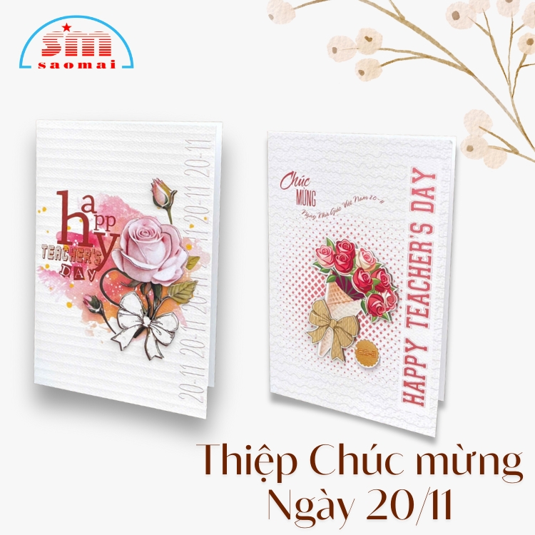 Thiệp 20/11 T-ĐQ