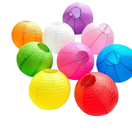 Lồng đèn giấy 20cm-KTN/Or