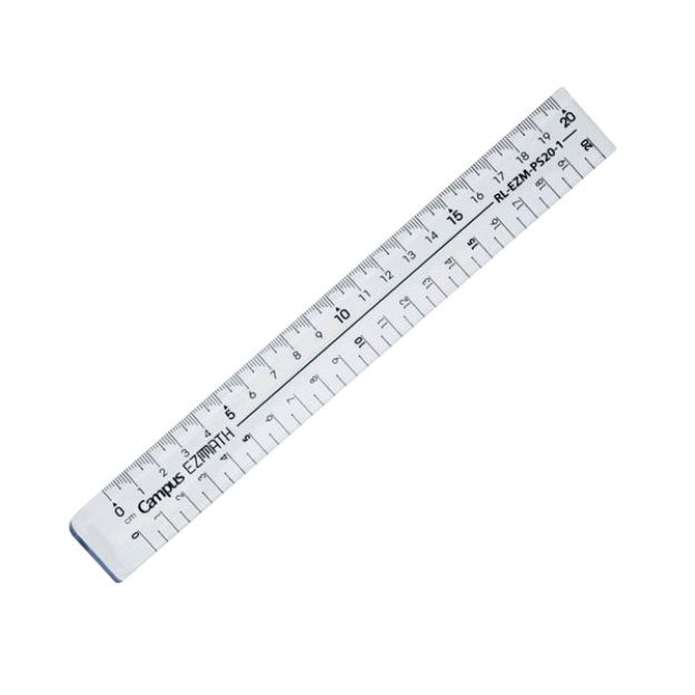 Thước Campus 20cm RL-EZM-PS20-2-208