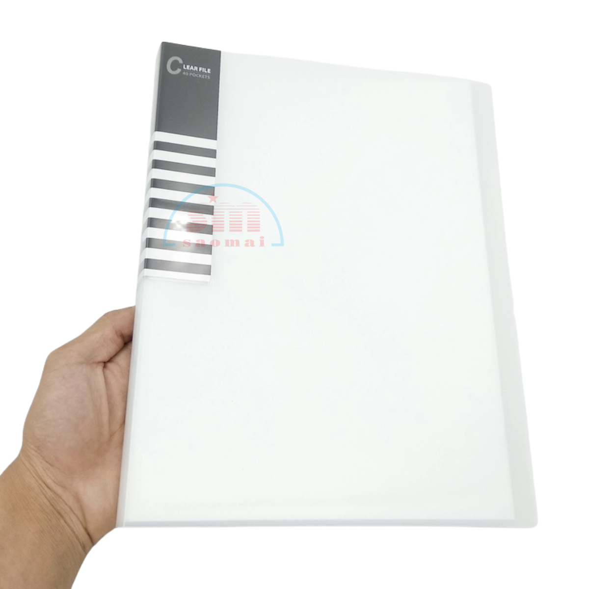 Bìa 60 lá Plus 82-V116 trắng new-HV/VT