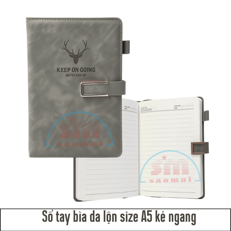 Sổ da A5 SD-JY-04-GA