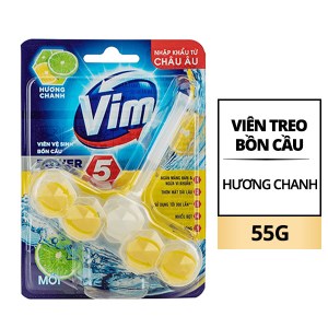 Vim viên treo bồn cầu hương chanh-TH