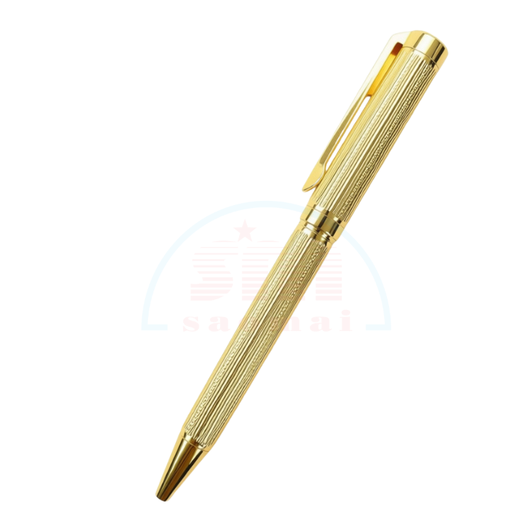 Viết bi xoay vàng/bạc-TL