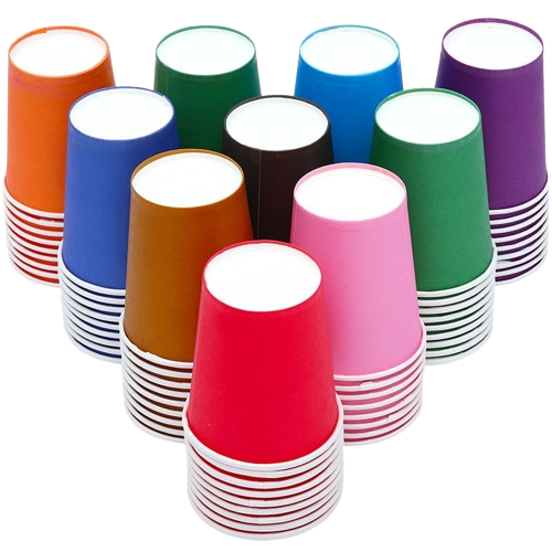 Ly giấy màu 10c-PARTY/QSN/H