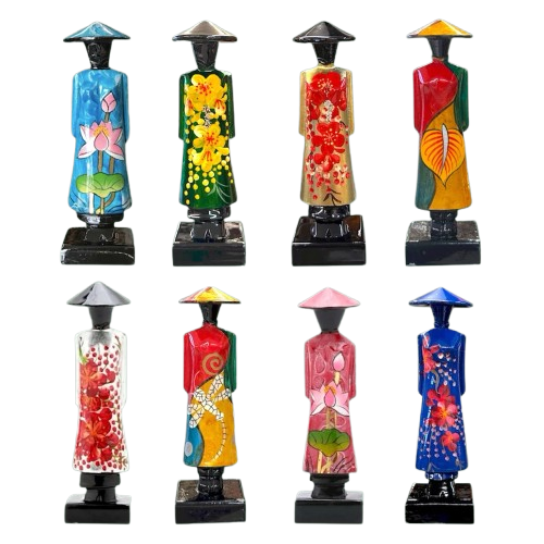 Tượng cô gái Việt Nam 10cm-SMTB