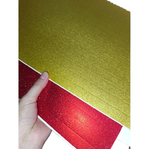 Giấy xếp quạt kim tuyến-CB