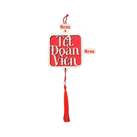 Tết-Chữ gỗ nhỏ-QSN