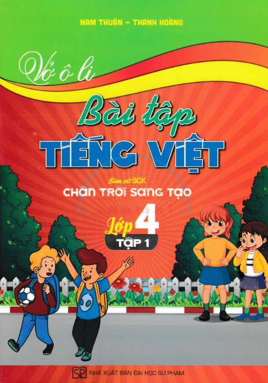 Vở ô li bài tập Tiếng Việt 4/1-HA3