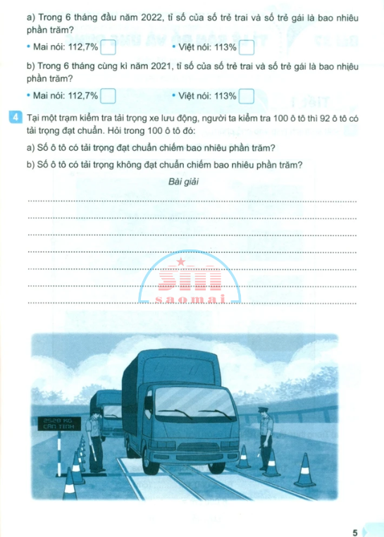Vở Thực Hành Toán 5 - Tập 2 (Kết Nối Tri Thức)