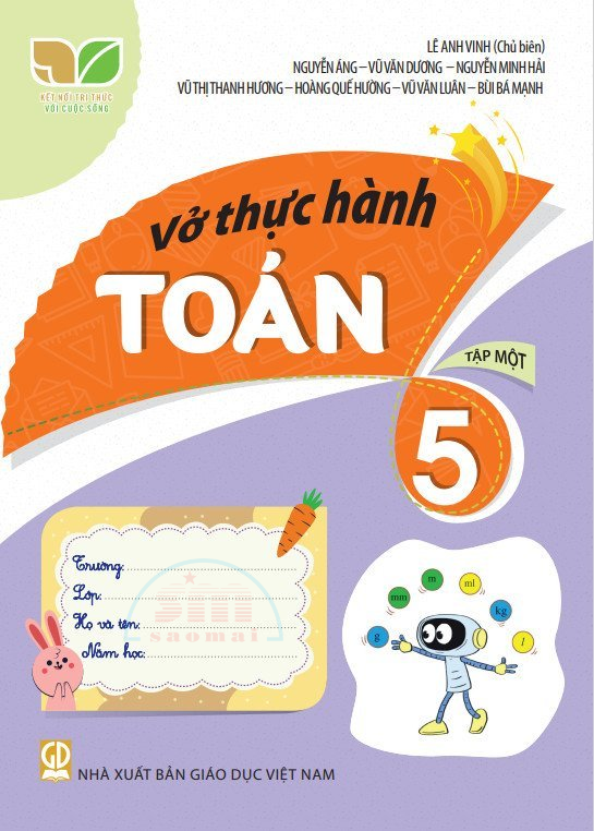 Vở Thực Hành Toán 5 - Tập 1 (Kết Nối Tri Thức)