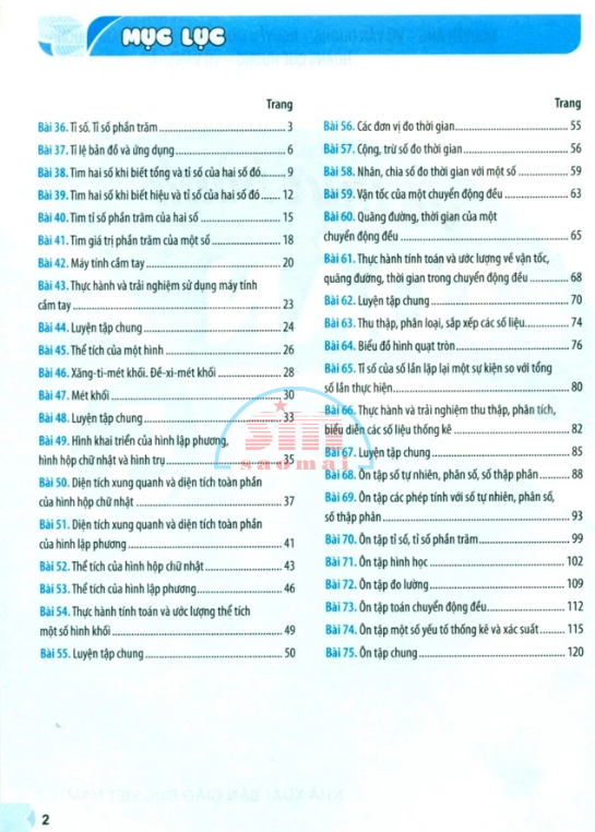 Vở Thực Hành Toán 5 - Tập 2 (Kết Nối Tri Thức)