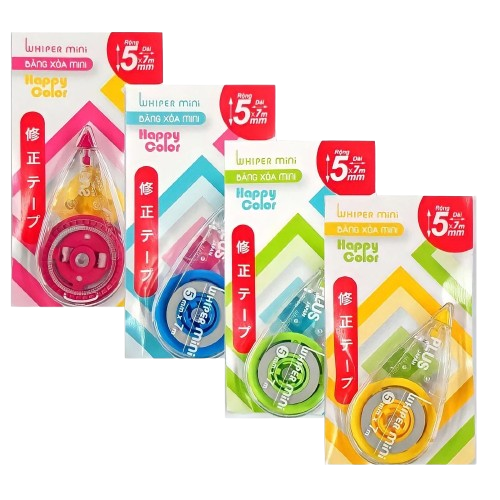 Xóa kéo mini Plus 42-V342 vàng-VT