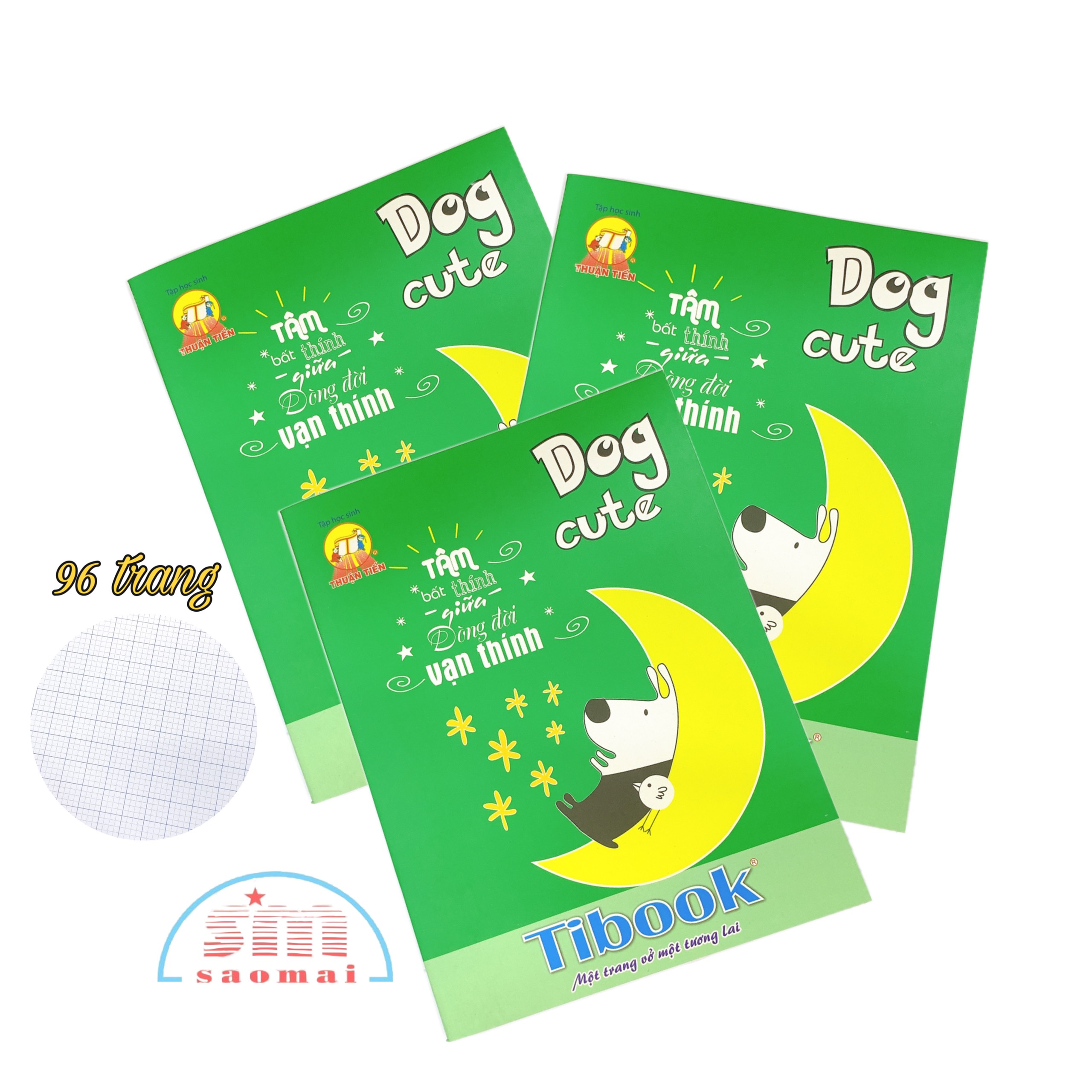Tập TT 96t Dog Cute Ôly ĐL80