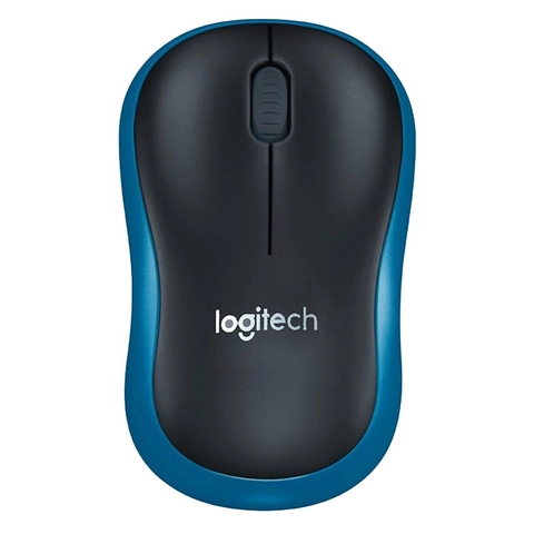 Chuột không dây Logitech M185 Xám - Đỏ - Xanh Dương SS