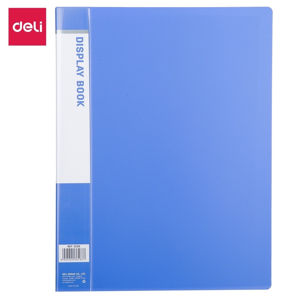 Bìa nhựa 10 lá Deli