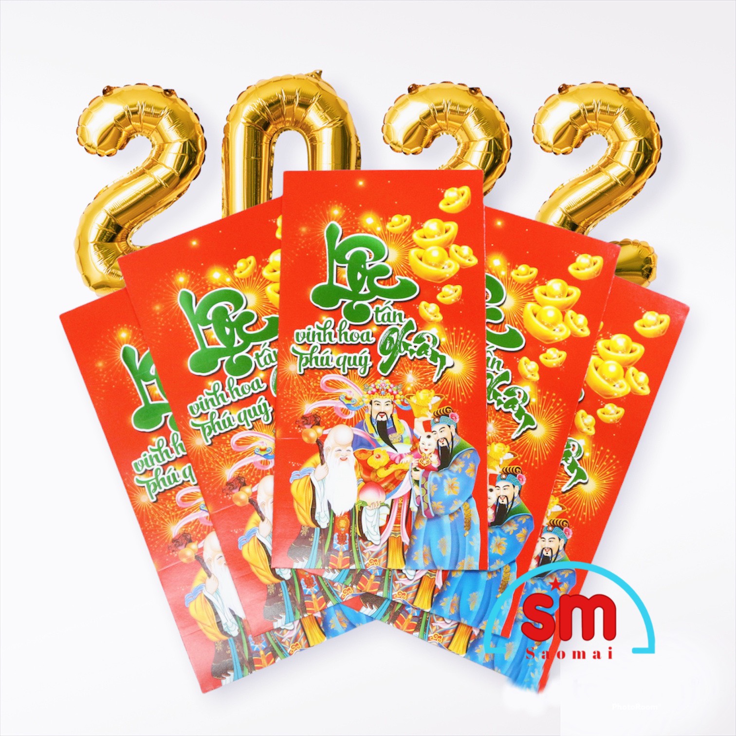 Lì xì mạ lớn 178 (6 cái)-BM