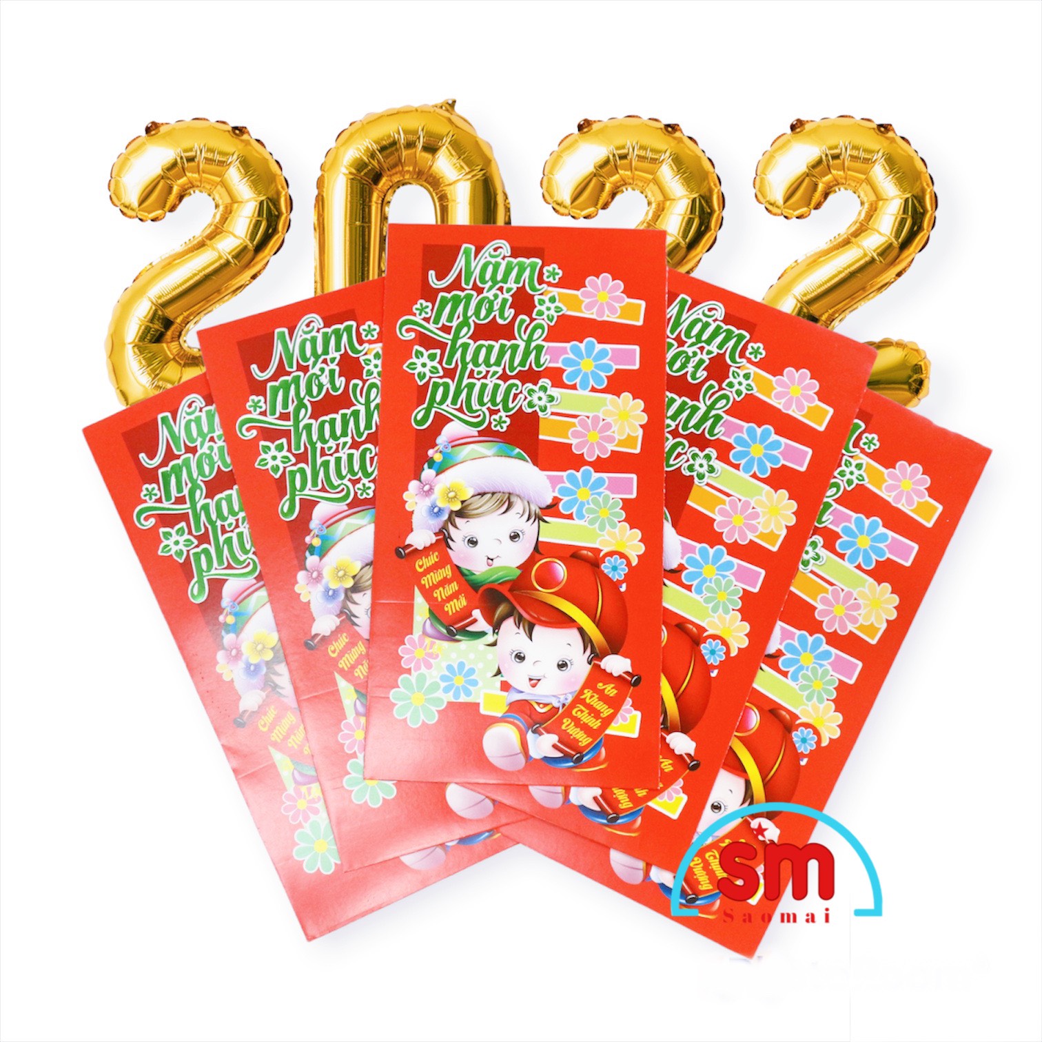 Lì xì mạ lớn 178 (6 cái)-BM