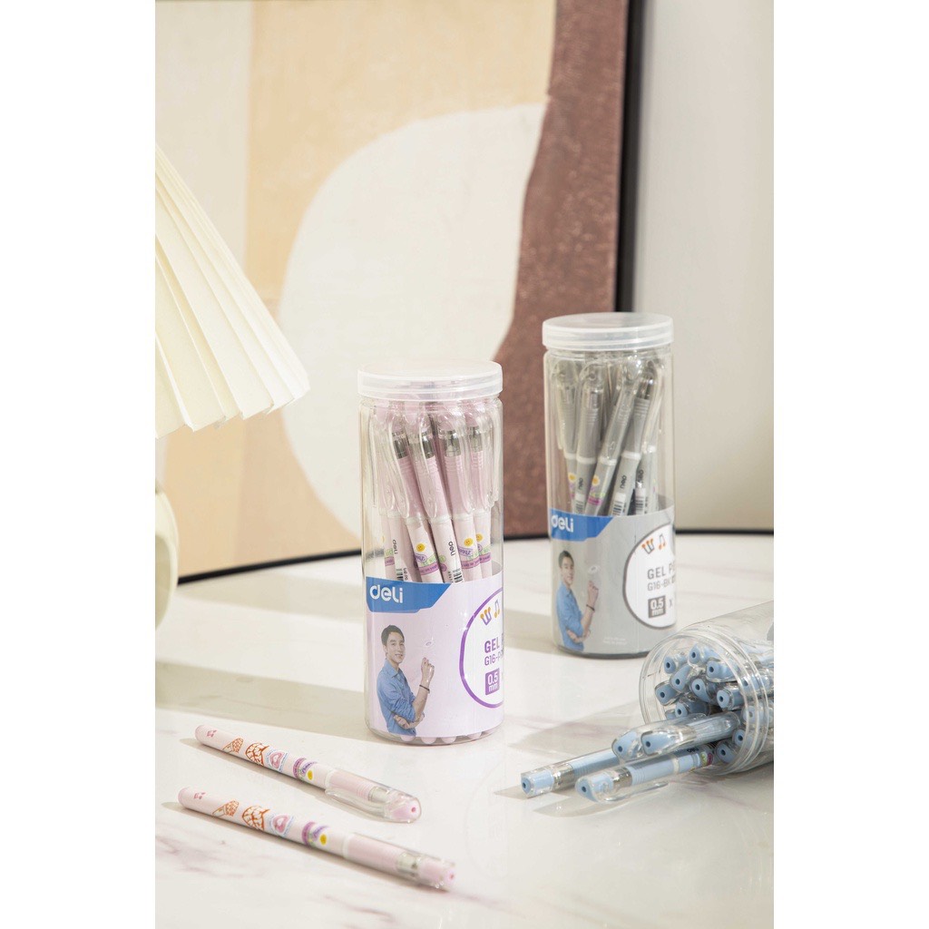 Bút nước Deli CG16-BL xanh 0.5mm-LA