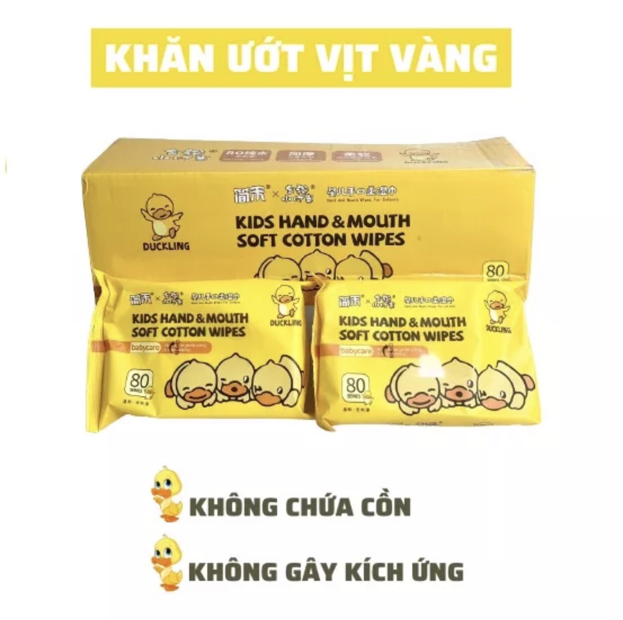 Khăn ướt vịt vàng-HiCo