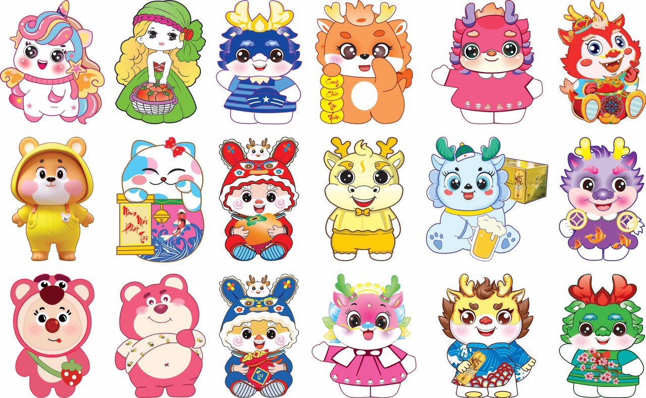 Lì xì chi bi (10 cái)-LQ