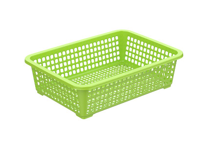 Rổ nhựa vuông 34,5x26X10 cm-DT/BL