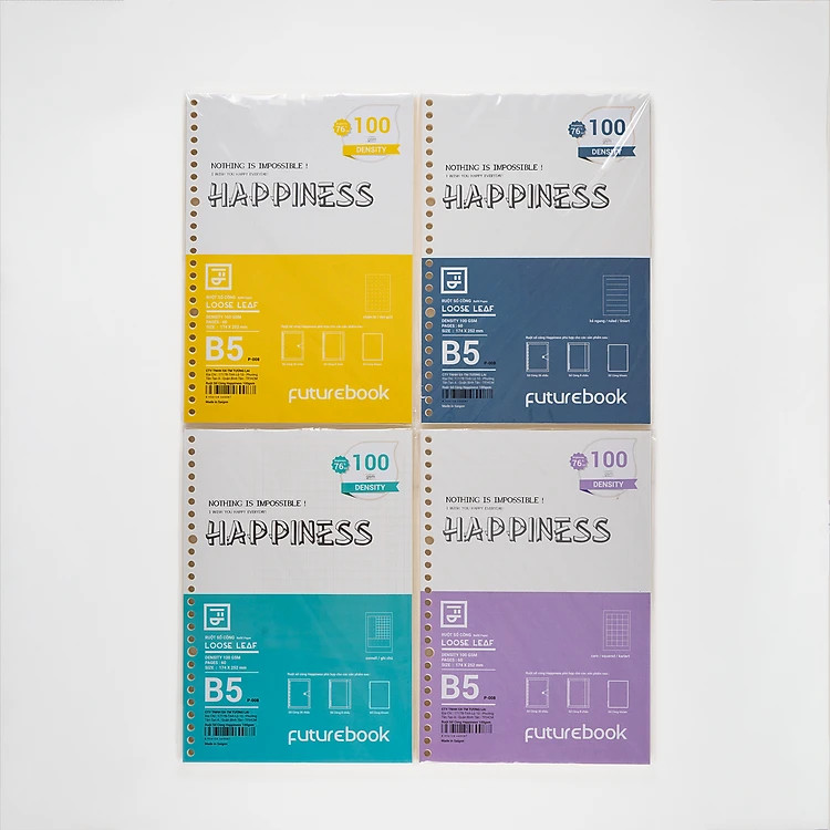 Ruột sổ Còng B5 Happiness P008-AĐ