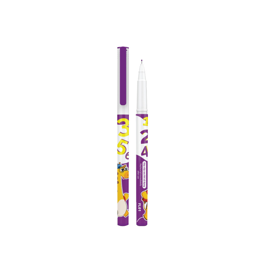 Bút LK SmartSkids FL001 Tím