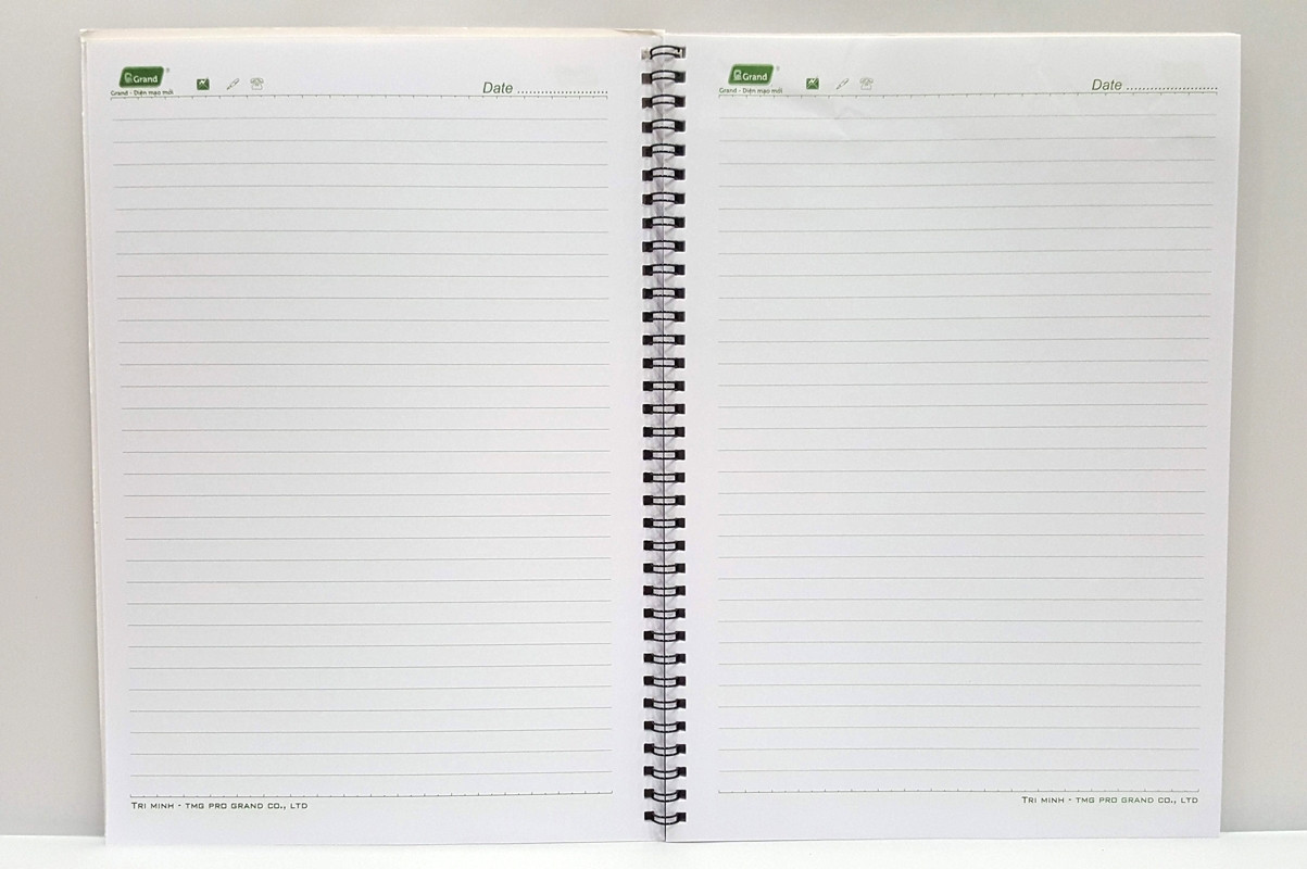 Sổ lò xo A4 Pgand TMG 8511 (50 trang)-KP
