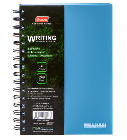 Sổ lò xo A4 Pgand TMG 8564 (240 trang)-KP