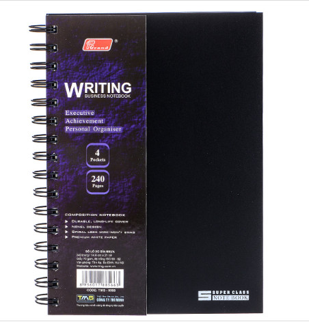 Sổ lò xo A4 Pgand TMG 8564 (240 trang)-KP