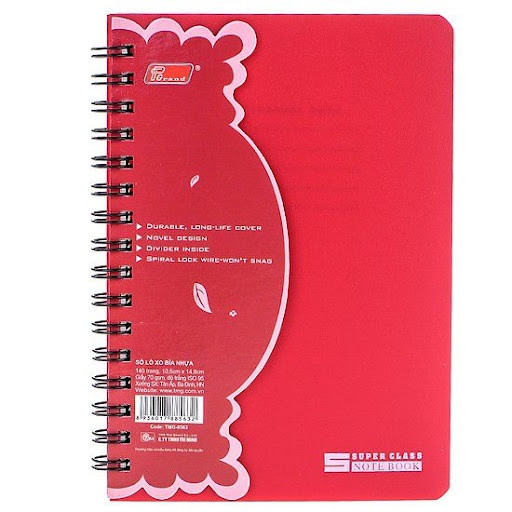 Sổ lò xo A4 Pgand TMG 8560 (140 trang)-KP