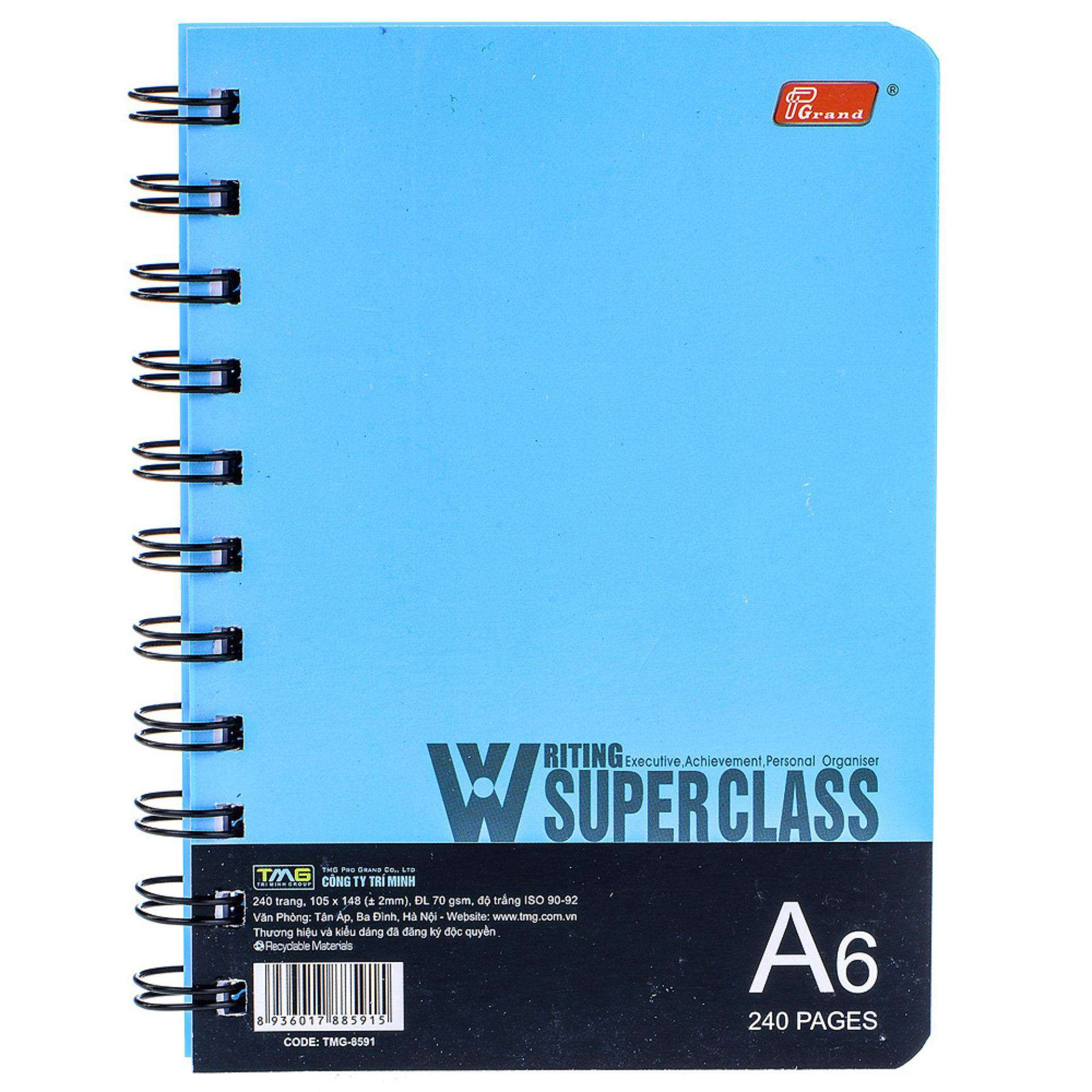 Sổ lò xo A6 Grand TMG 8591 (240 trang)-KP