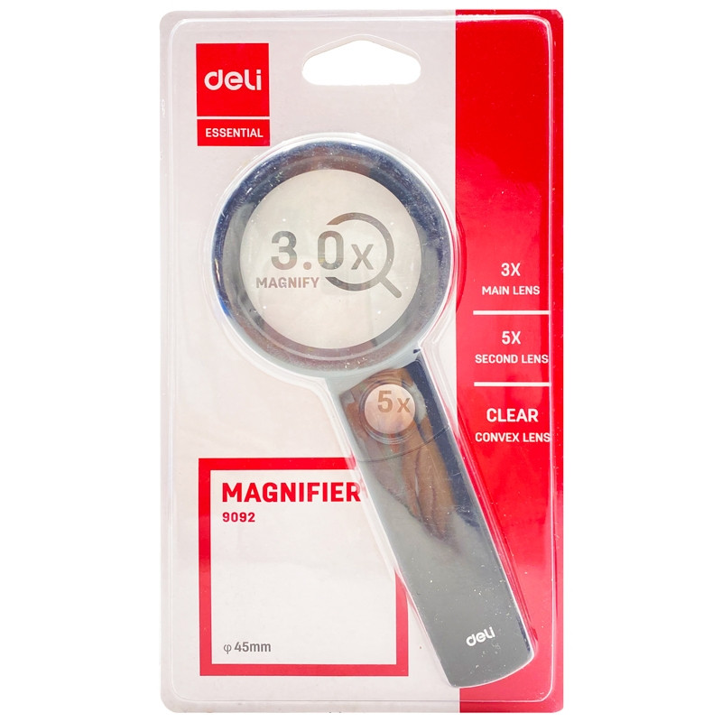 Kính lúp 50mm Deli 9092-LA