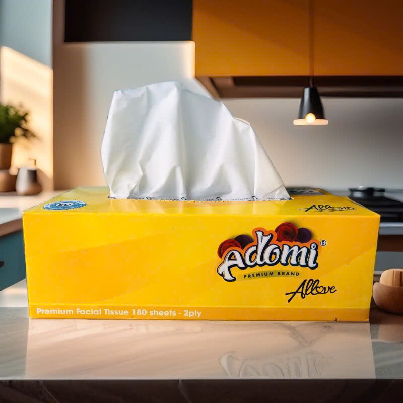 Khăn giấy hộp Adomi facial box-MX