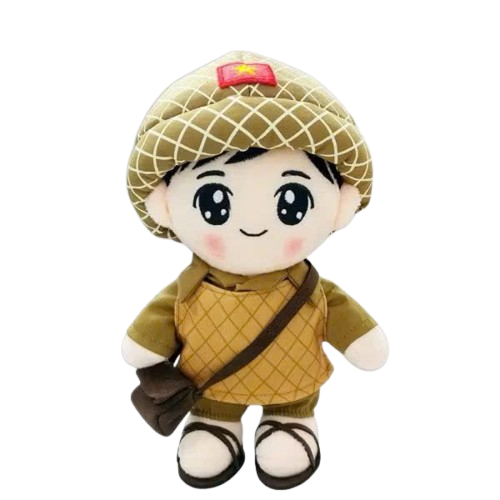 Gấu yêu nước Đồng chí vệ quốc quân 25cm-ZOO