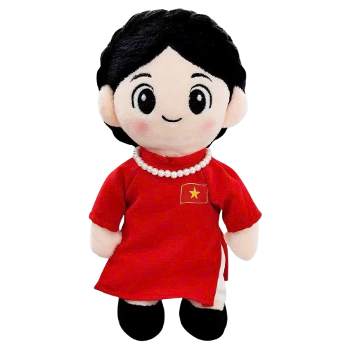 Gấu yêu nước Đồng Chí Hậu Phương 25cm-ZOO