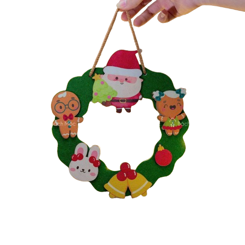 Noel-Bảng gỗ nội dung nhỏ-BM