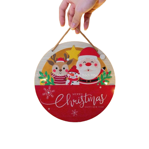 Noel-Bảng gỗ nội dung nhỏ-BM