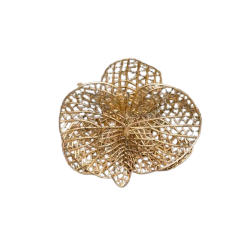 Hoa vàng đồng trang trí nhiều mẫu 5c-GB