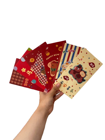 Bao lì xì ngựa 6c-Or