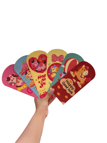 Bao lì xì ngựa 6c-Or