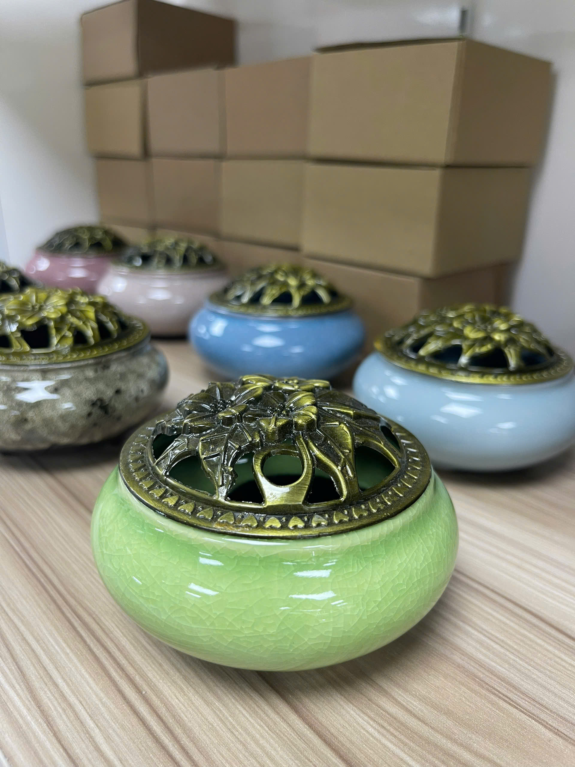 Lư xông trầm-Order/TNH/BL