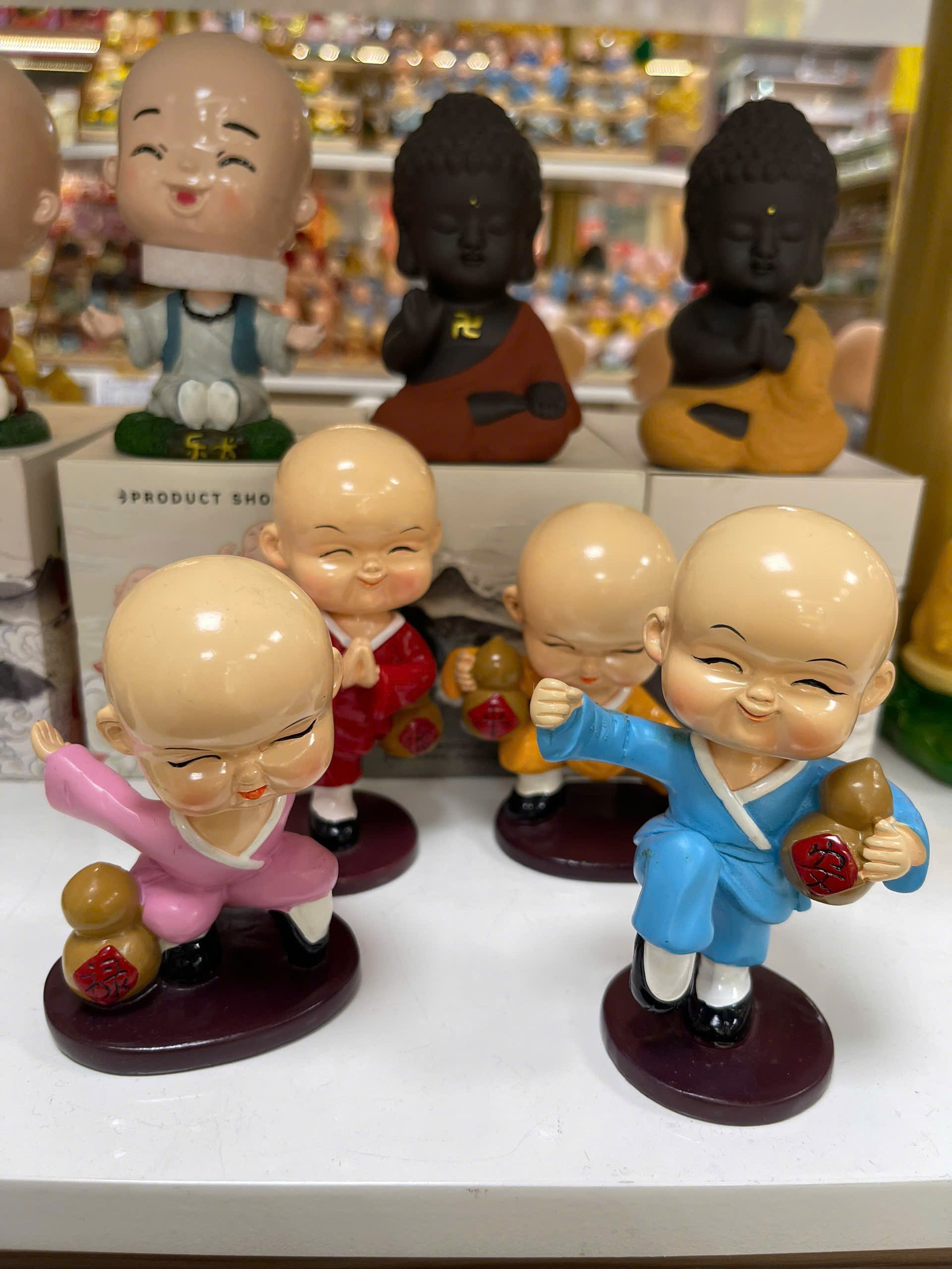 Bộ tứ chú tiểu võ bình lớn-NĐ