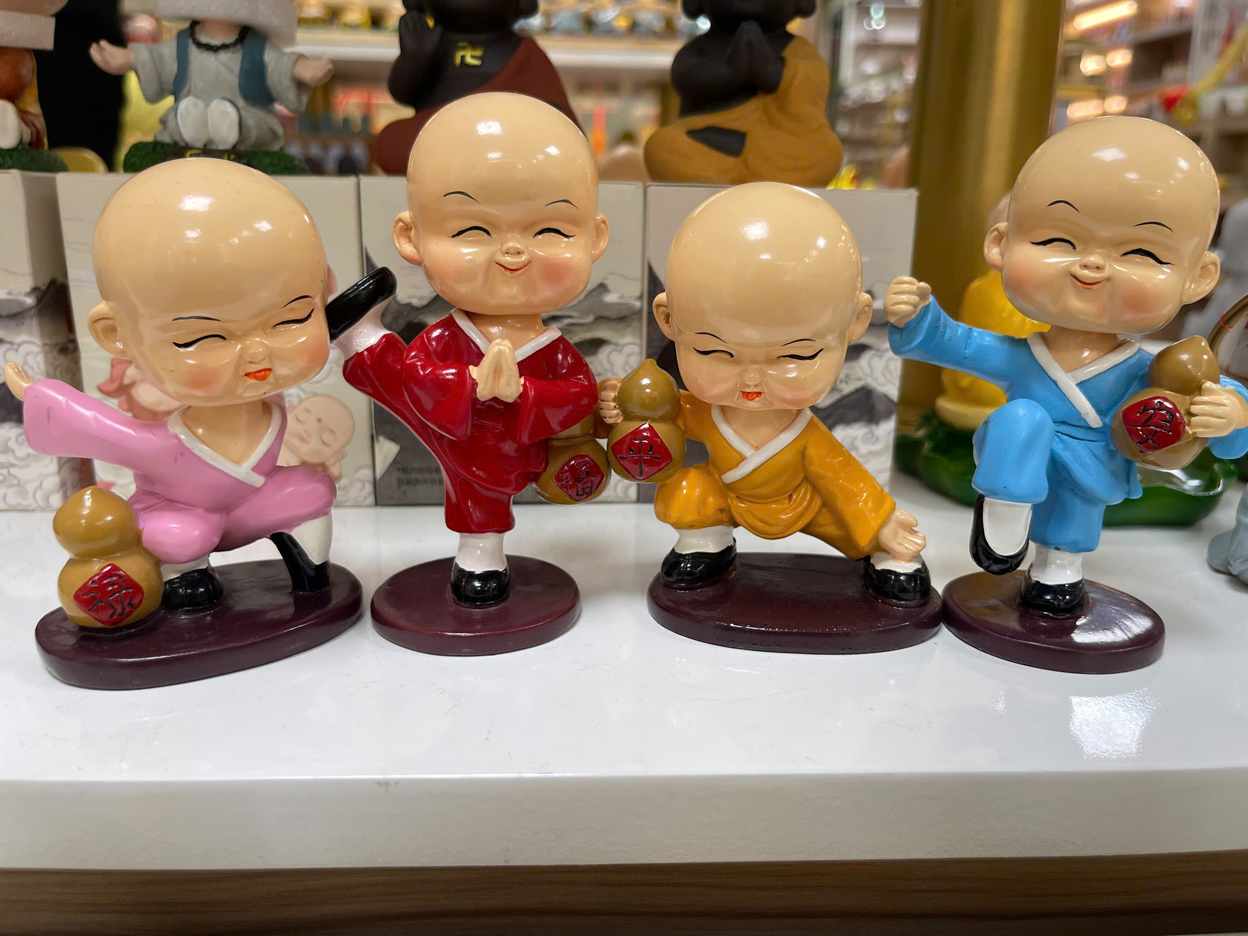 Bộ tứ chú tiểu võ bình lớn-NĐ