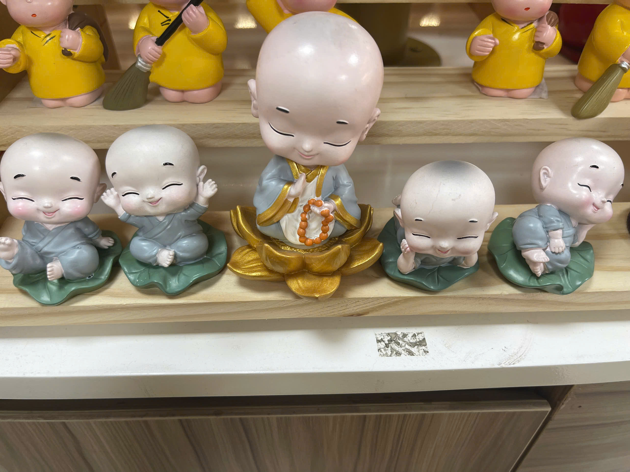 Bộ 5 chú tiểu lá sen-BL