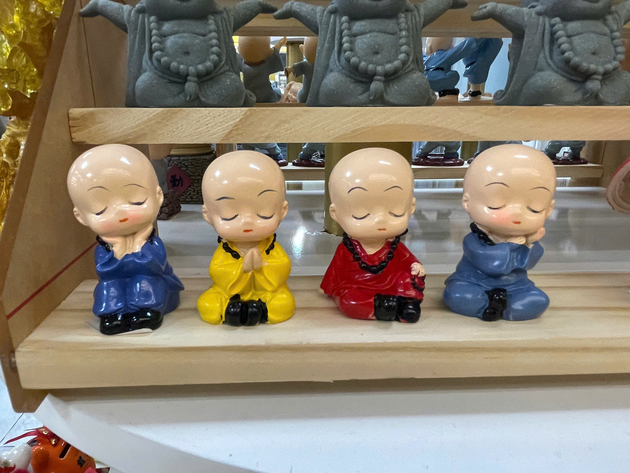 Bộ 4 chú tiểu thiền định 120 nhỏ-NĐ