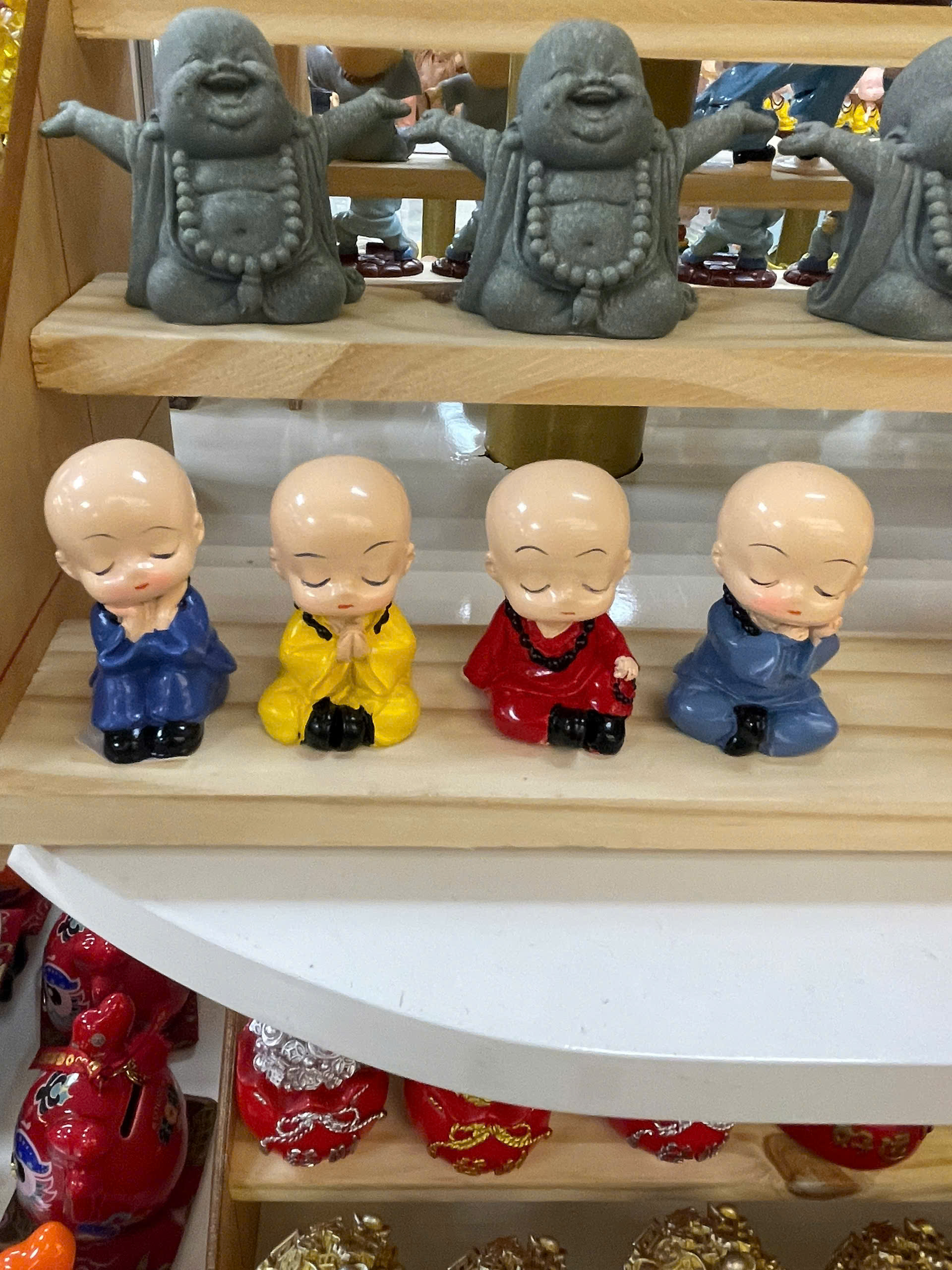 Bộ 4 chú tiểu thiền định 120 nhỏ-NĐ