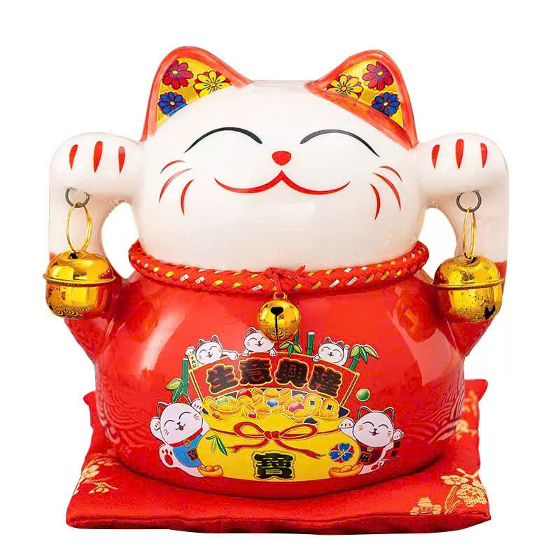 Mèo sứ bông mai NL ú 304-NĐ