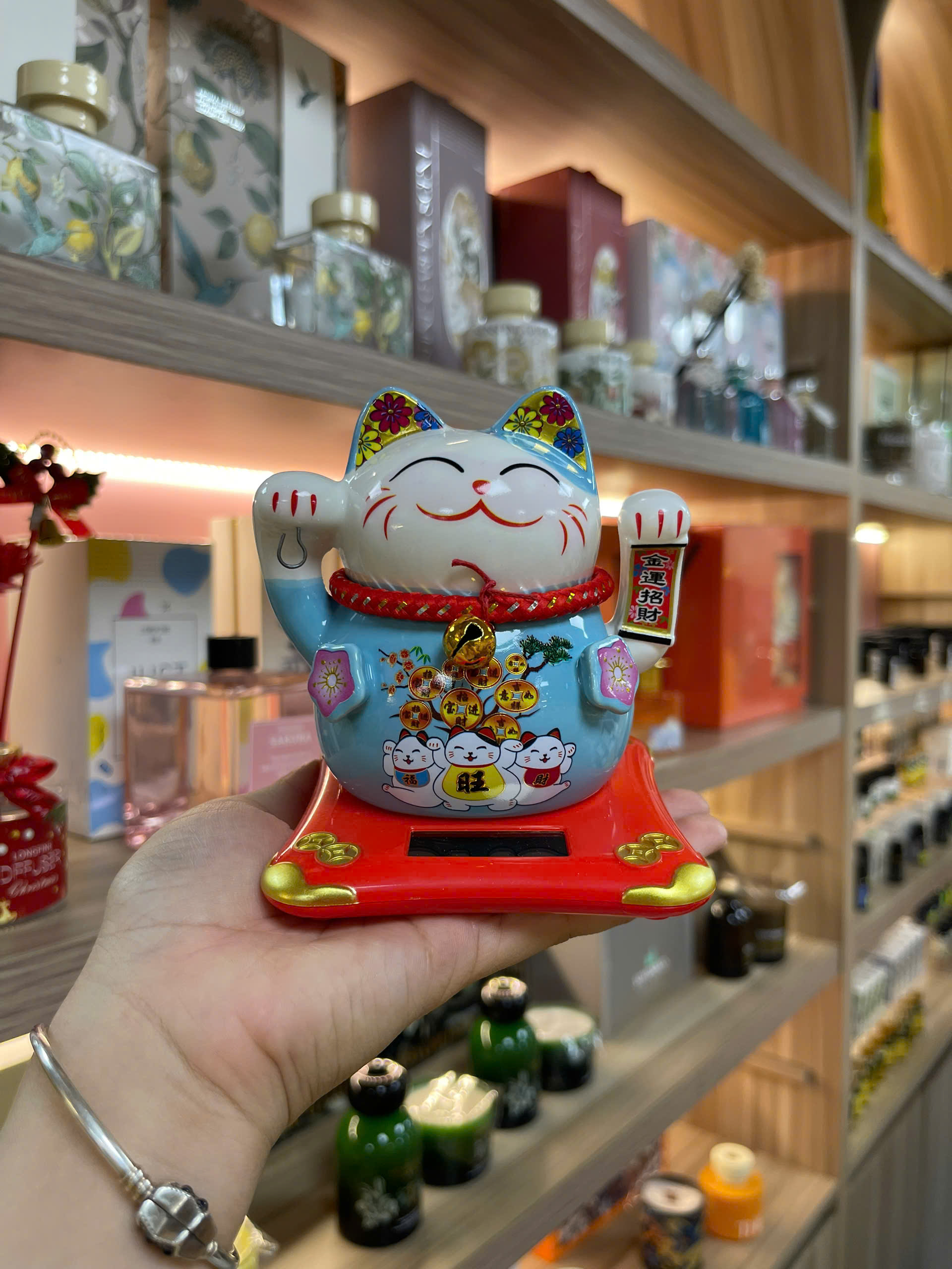 Mèo sứ bông mai NL ú 304-NĐ